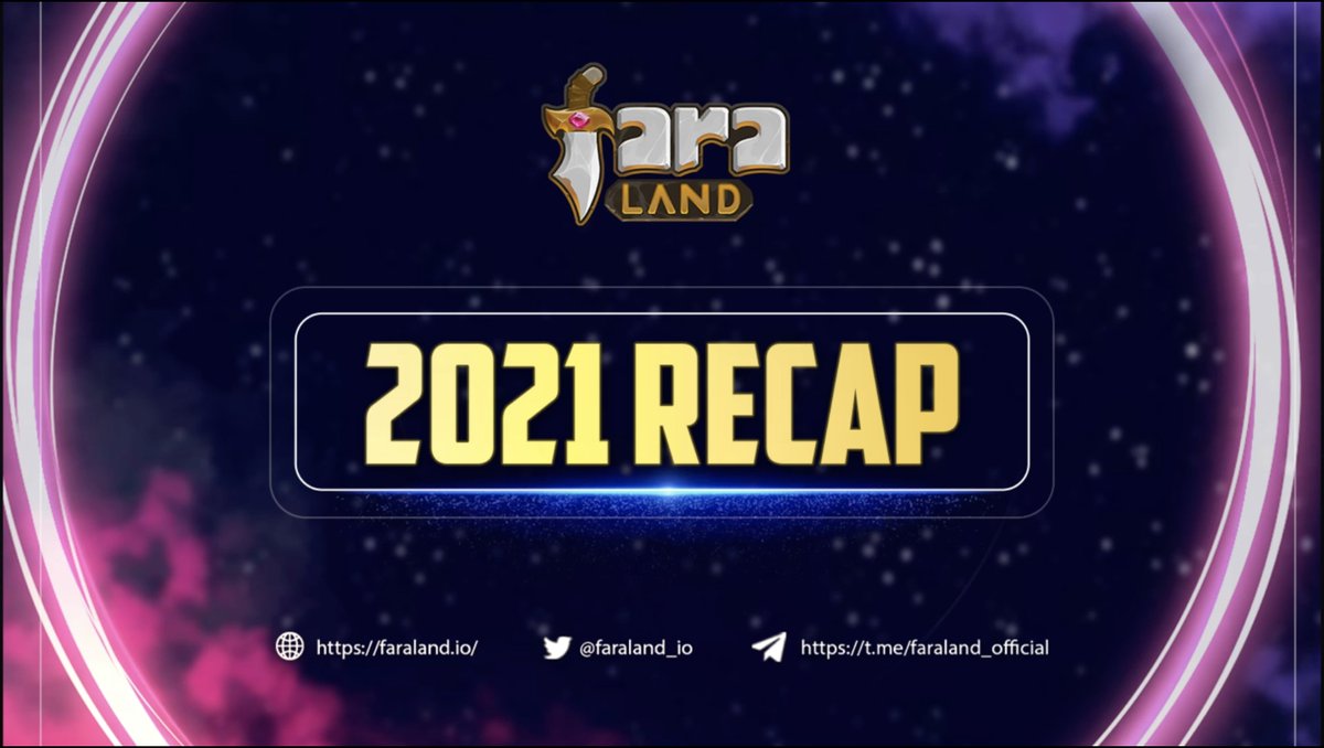 🥳 2021 has been a productive year for a 6 month old project like Faraland 

📍 Our biggest milestone on roadmap - PvP Game, is expected to be released by the end of this month 

But ... 

Check out this video for full information: youtu.be/XRX3hrK852w

#Faraland $FARA