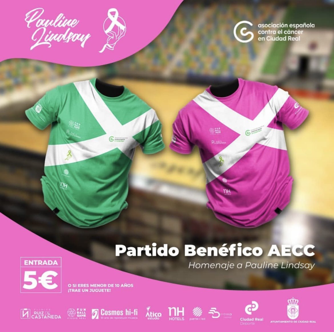 BM_Caserio's tweet photo. 🎟 ¿Todavía sin tus entradas? No te pierdas la cita benéfica con la AECC el 8 de enero en el QUIJOTE ARENA. 

Hazte con ellas en la Sede de la AECC: Calle Olivo, 7; Calzados Guadalupe y Calzados Tomás.

💛 Homenaje a Pauline Lindsay 

#ContraElCáncerCiudadReal https://t.co/euWzuJiS9Q