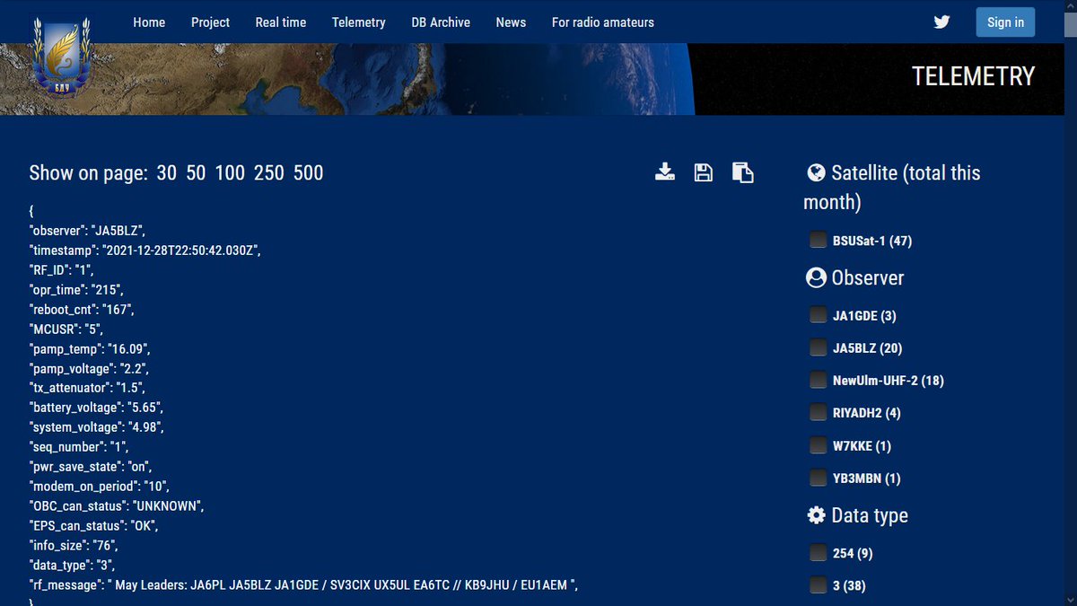 <a href="/JA5BLZ/">JA5BLZ</a> bsusat.com/telemetry also works!