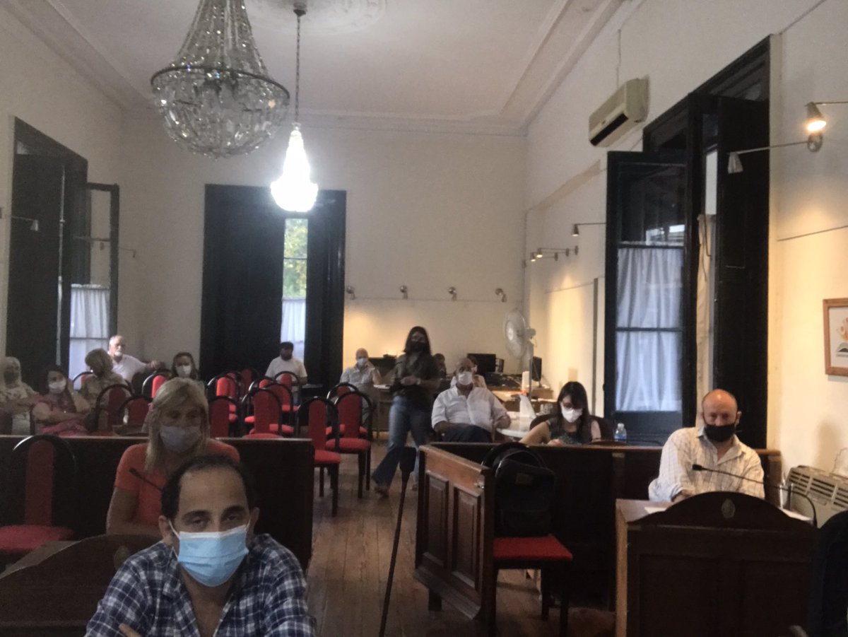 JuntosAreco's tweet photo. #Ahora sesión especial ; asamblea mayores contribuyentes ; para tratamiento de ordenanza fiscal e impositiva 2022. Concejo Deliberante ,@municipioareco https://t.co/W6iHAzdtBq