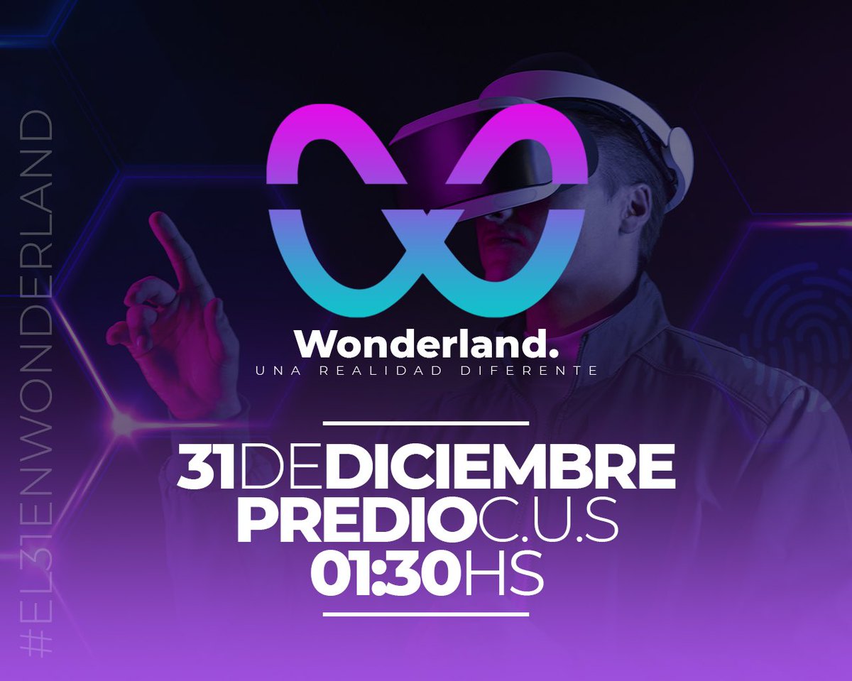 el24enWonderlan's tweet photo. UNA FIESTA MUY DISTINA A TODAS.. EL FIN DE UN AÑO, Y EL COMIENZO DE una Realidad Diferente... el 31, en Wonderland..
Una noche... PARA SIEMPRE. https://t.co/Wjq3d8JBx7