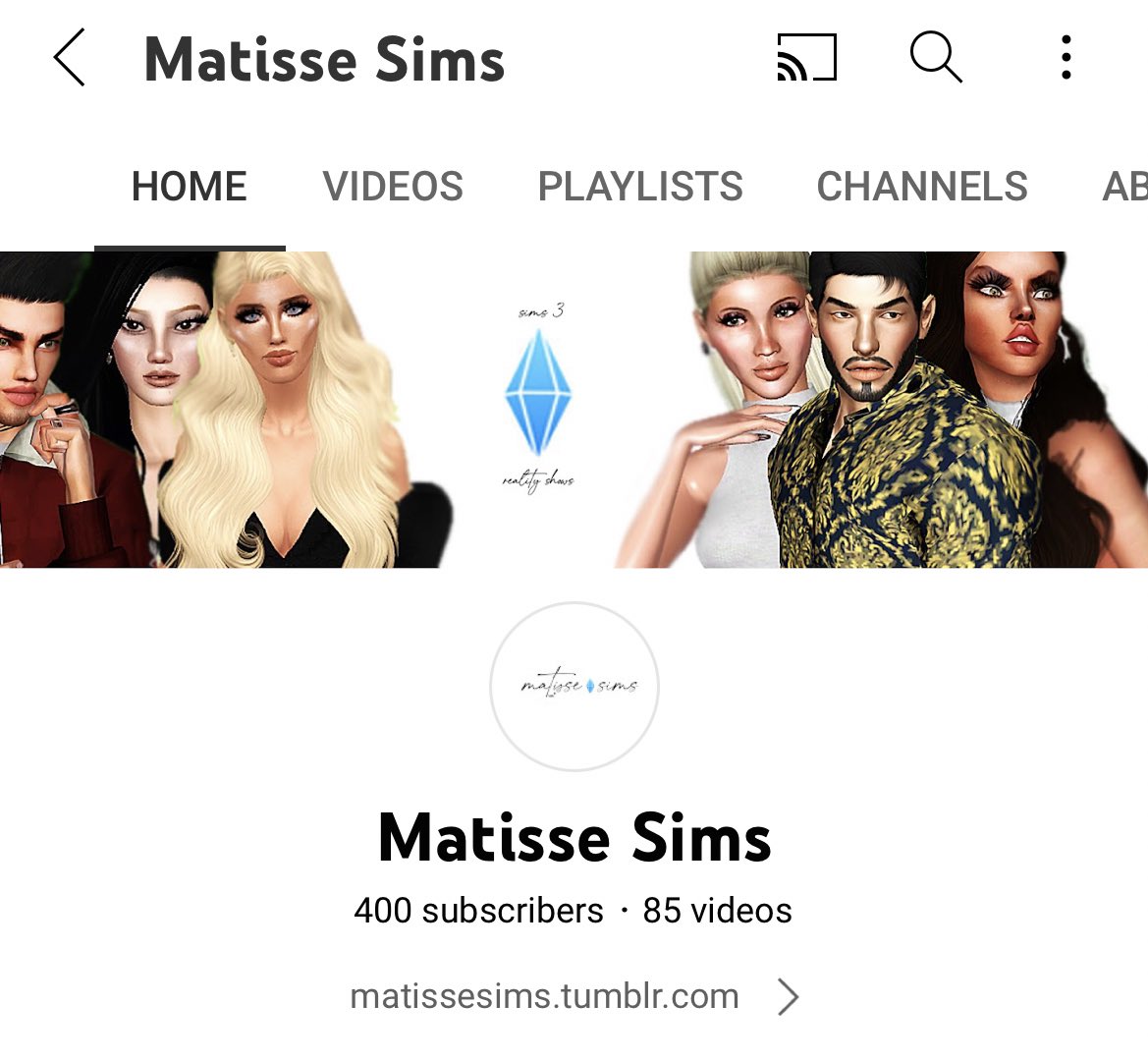 matissesims's tweet photo. It’s been a journey. Thank you all for riding with me and for 400 subscribers 🤍🥳 I promise more episodes are coming soon ✨ https://t.co/bbizM3QOhm