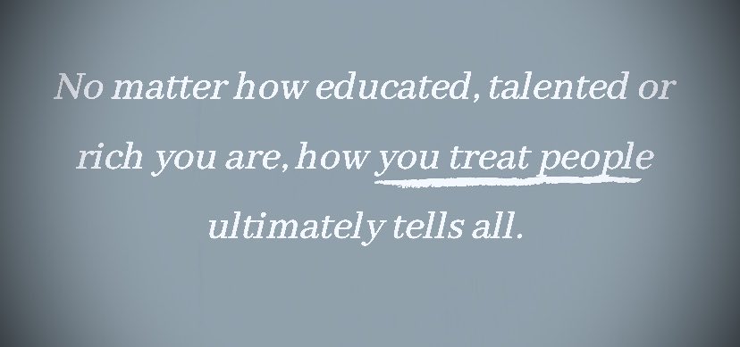 truthoftouchdr's tweet image. How you treat others✔️