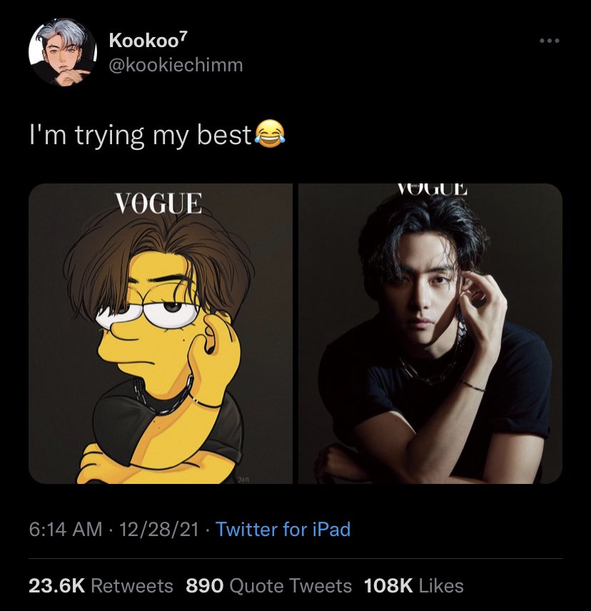 jkmymelo's tweet photo. looks like we have just started yโall.
#taehyungsimpson #vsimpson #TAEHYUNG #taehyung #btsย #KimTaehyung
artist: @kookiechimm <3โก https://t.co/6e5nrcrhiT