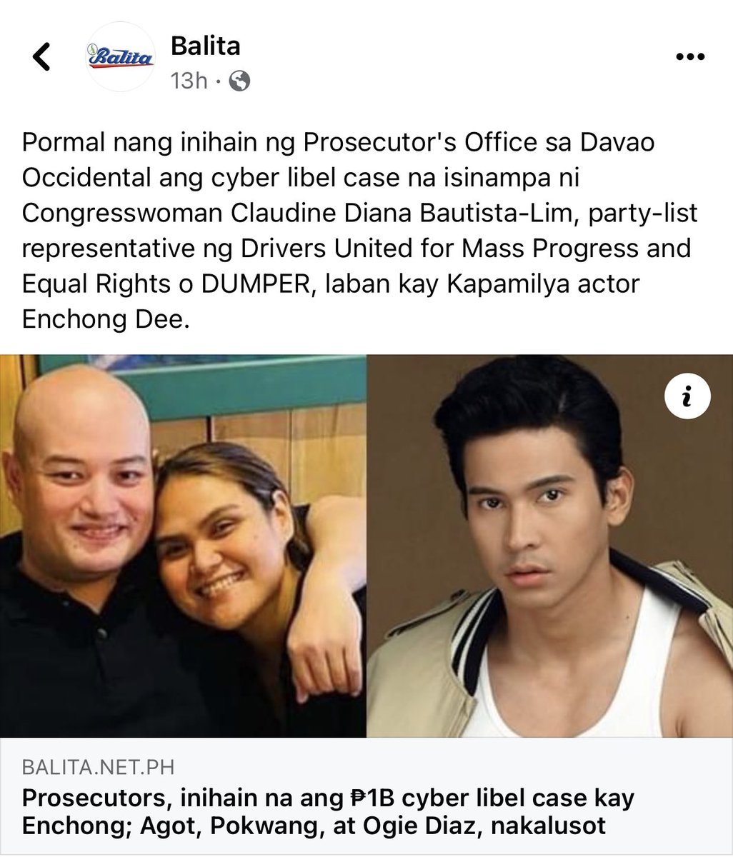mystic1434's tweet photo. A Hard lesson sa mga Artistas na feeling entitled sa mga comments nila abt Politicians na akala nila magnanakaw lahat. HinayHinay coz u dont know d person. Nagkataon Super Rich ang Groom so hayun 1B cyberlibel. Enchong u are so rude naman talaga even kay PRRD. Now matuto kana! https://t.co/S6mdxegSLX