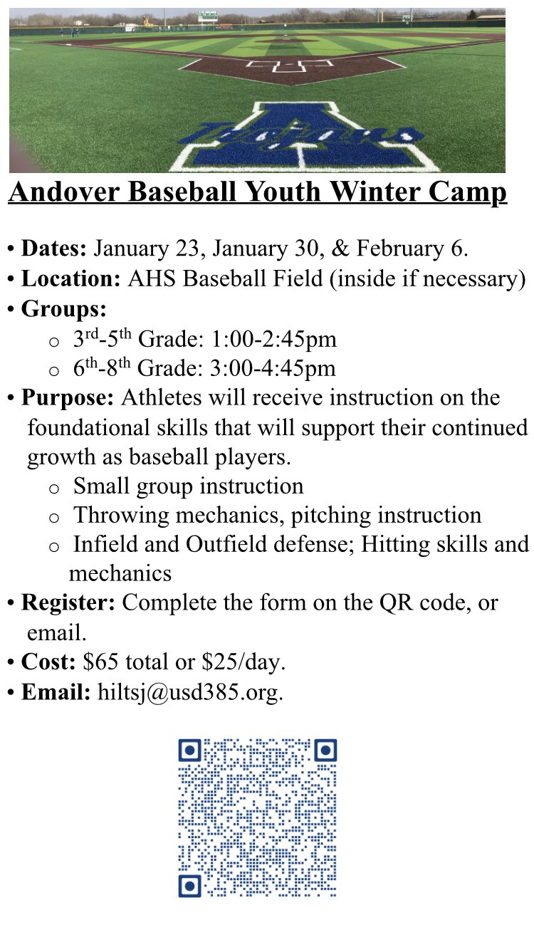 Andover Baseball (AHS_TrojanBSB) / Twitter