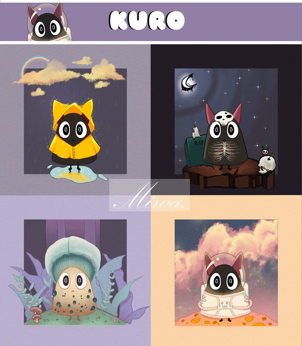 Hello ~ 
I adjusted the price of Kuro to $15.
Available now on Crypto.com
► crypto.com/nft/collection…

Thank you!

ปรับเปลี่ยนราคาน้องใหม่นะคะเป็น $15 ทุกตัวเลย
ฝากเอ็นดูน้องคุโระอีกรอบนะคะ !
#NFTCommunity #NFTTHAILAND  #NFTdrop  #NFTartist #NFTthaiartist #Cryptoart