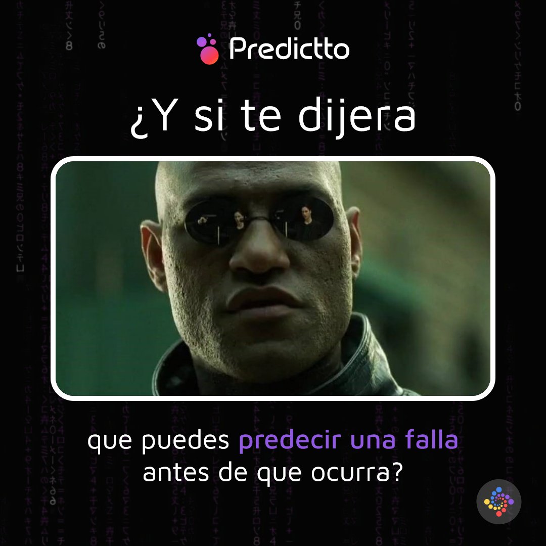 fracttal's tweet photo. ¿Estás preparado para predecir el futuro de tus activos? Planificar un #MantenimientoPredictivo de manera eficiente, hoy es posible con #Predictto.
🟢 Lleva un #Mantenimiento inteligente. Podrás conocer el deterioro de tus activos y así anticiparte a las probabilidades de falla https://t.co/viUf3W5sCs
