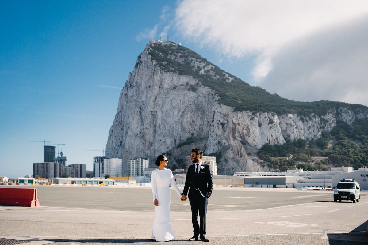 Elopement in Gibraltar | Haylena + Jay