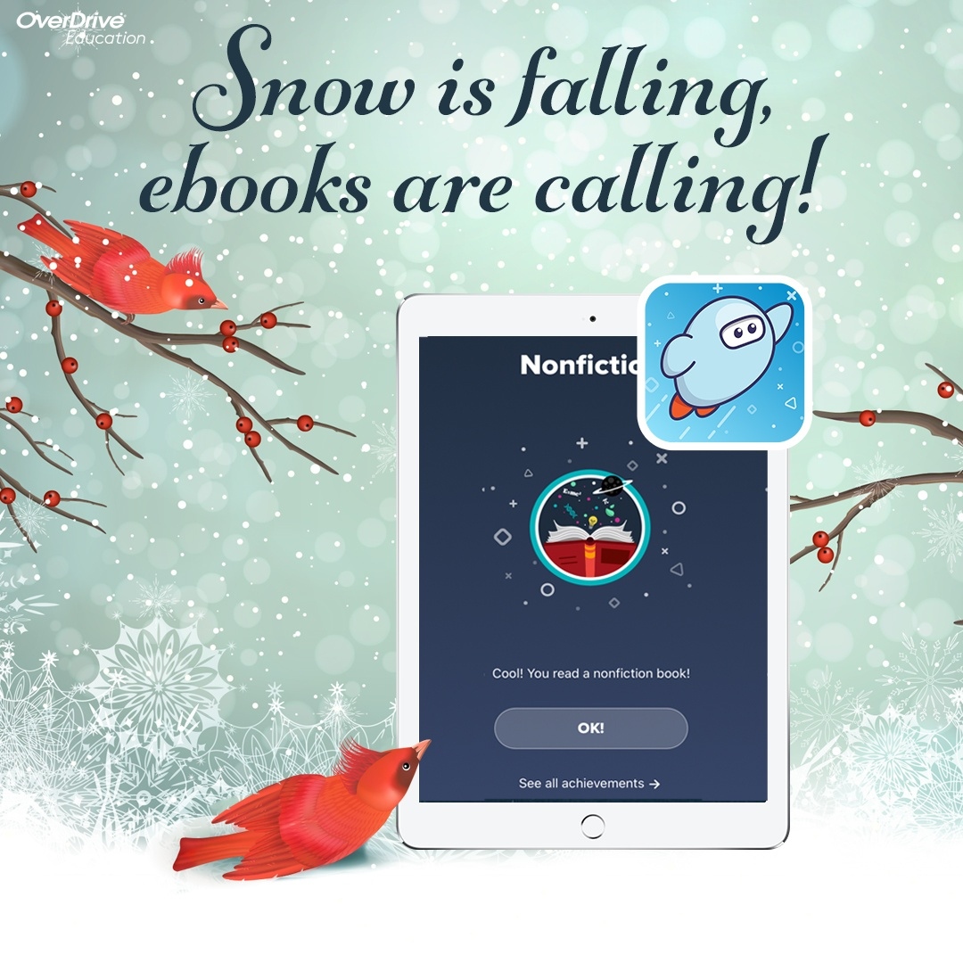 Is it snowing?  Maybe not, but it can be in the books you read!❄️