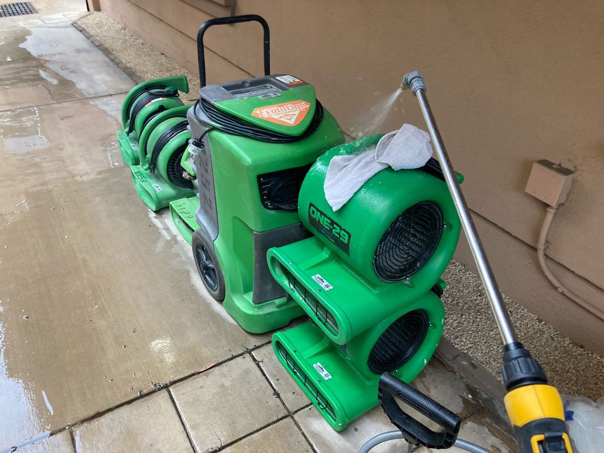 Here at SERVPRO Redondo Beach/Manhattan Beach we make sure to sanitize our equipment before using it on another property. Make sure to do your part to stay safe! #waterdamage #homerestoration