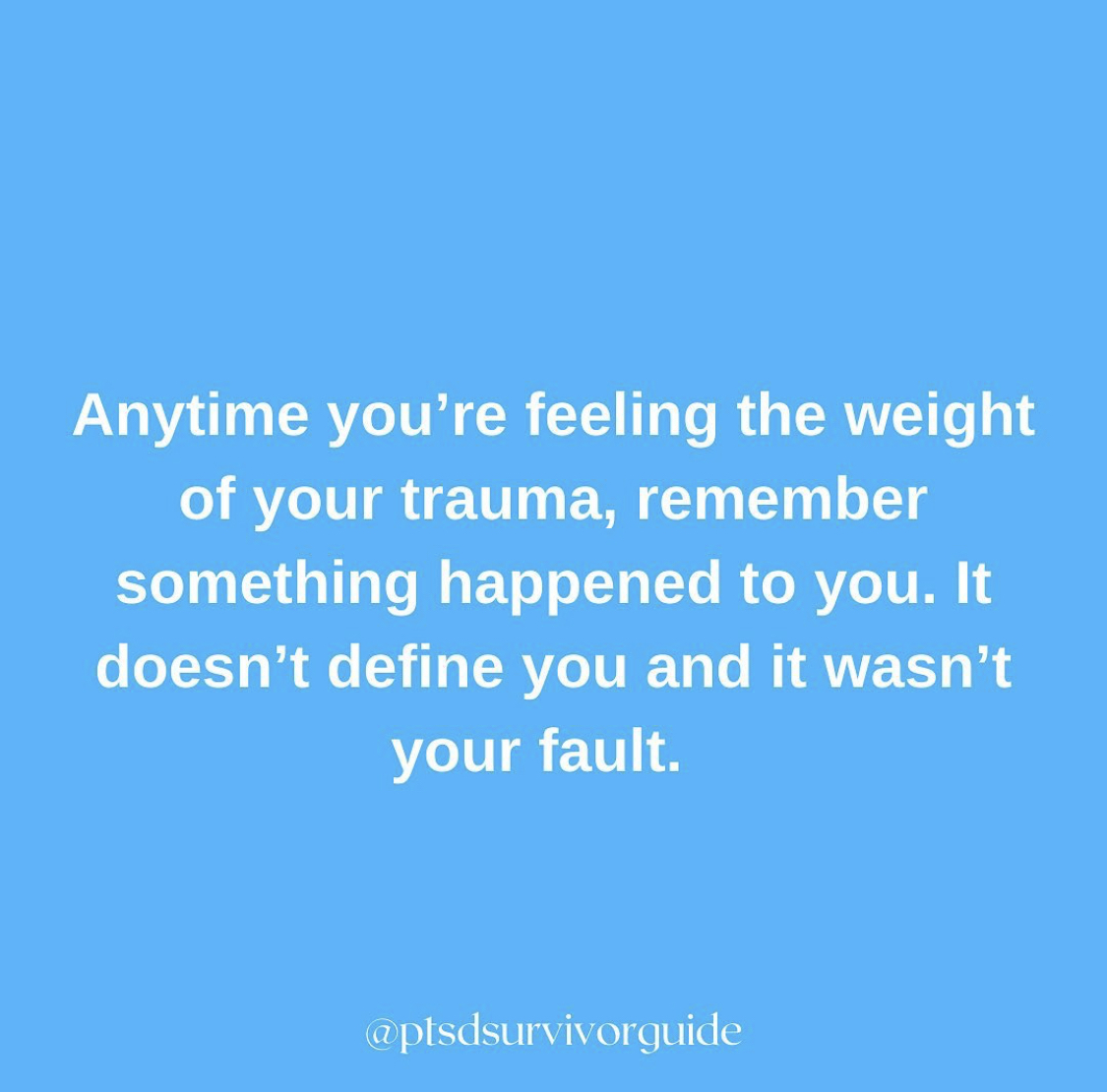 pamelahallphd's tweet photo. Top post #4 (and we can't take credit for this one...thank you @ptsdsurvivorguide!):
#motivationtuesday #motivation #EndtheStigma #neveralone #PTSDunplugged #PTSD #trauma
Repost from @ptsdsurvivorguide https://t.co/BPj3g5j0wX