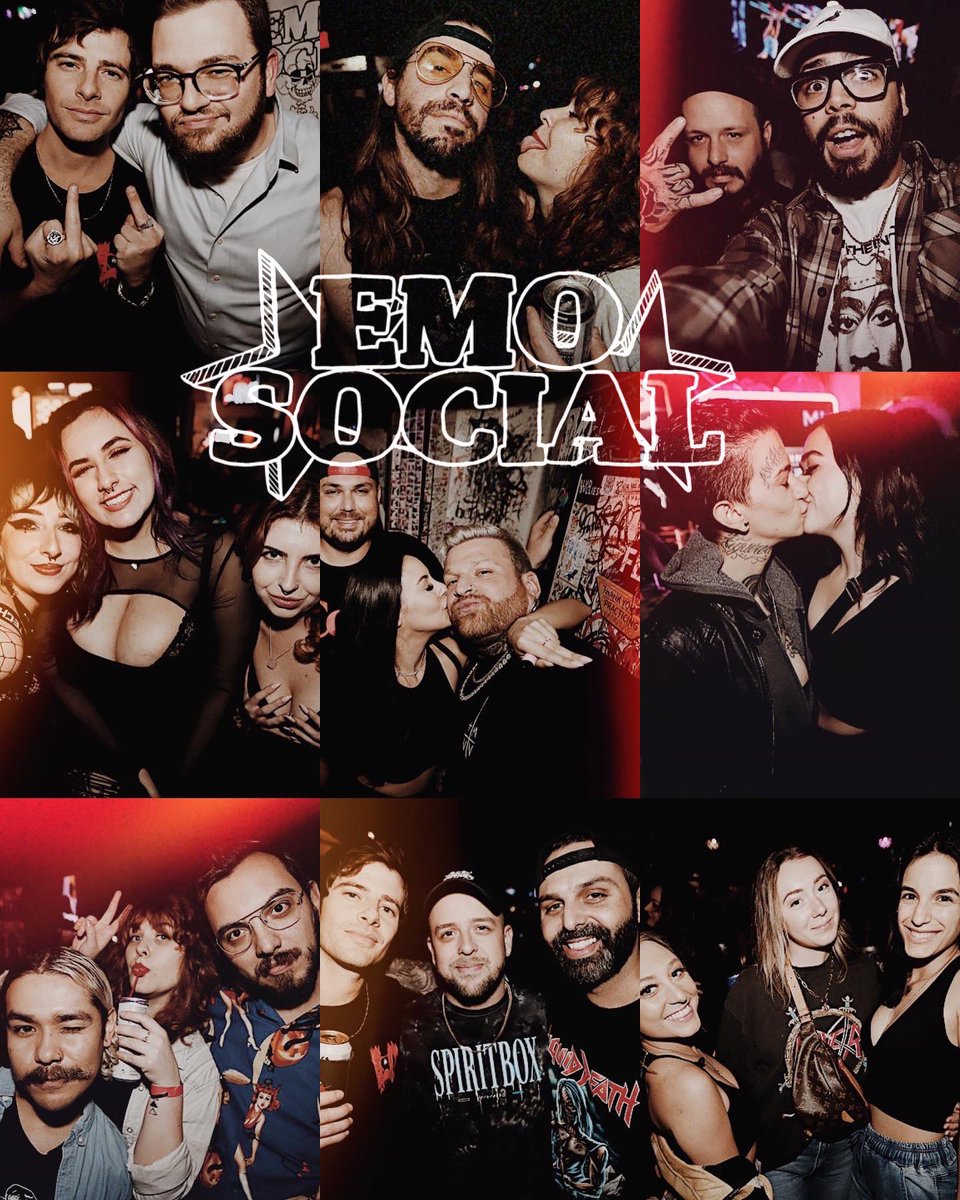 emosocialparty's tweet photo. it’s pretty cool that we’ve been able to create something that brings so many good people together in such a short period of time 

we can’t wait for another great year 
#EMOSOCIAL https://t.co/Jc8v0XdSan