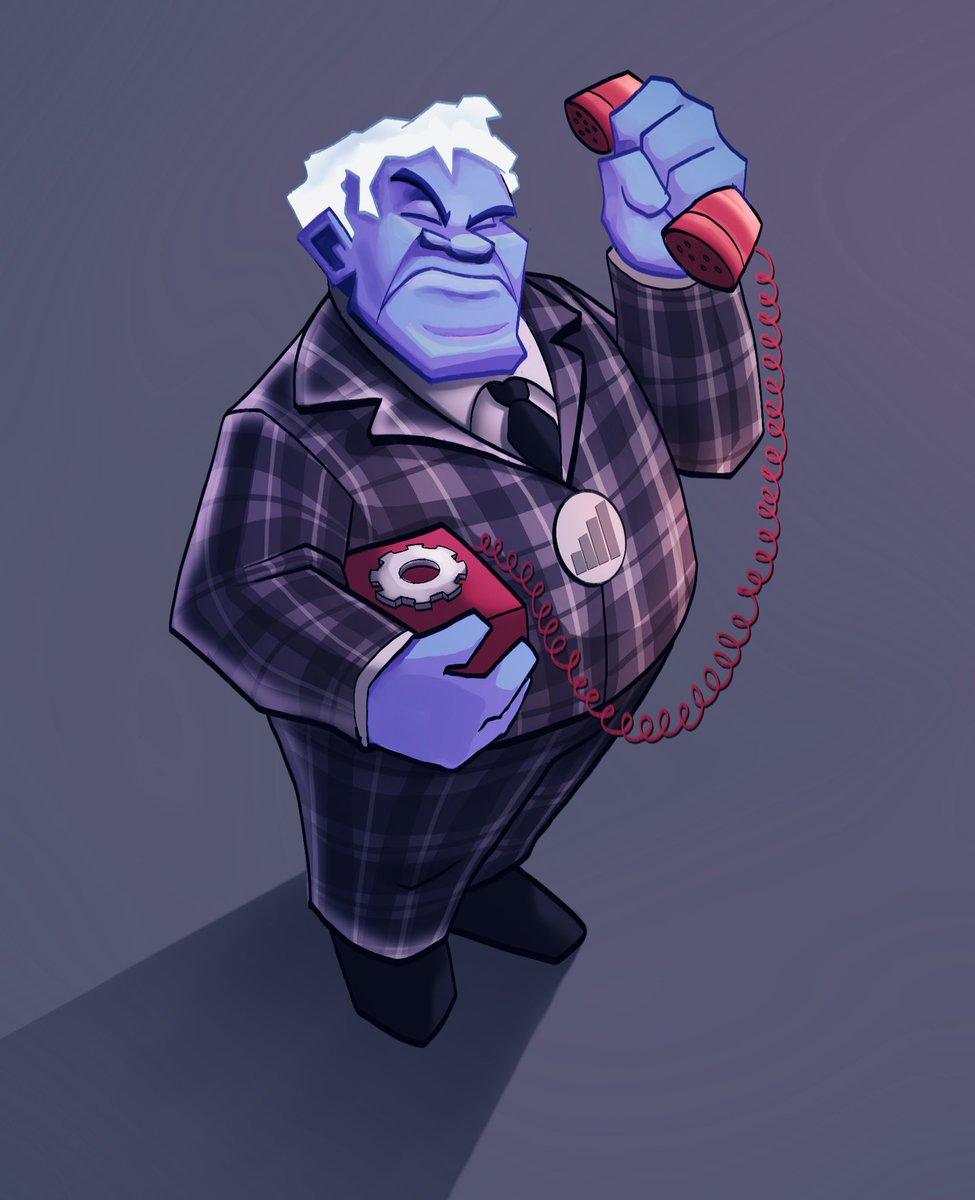 THE cold caller (fred). #toontown. 