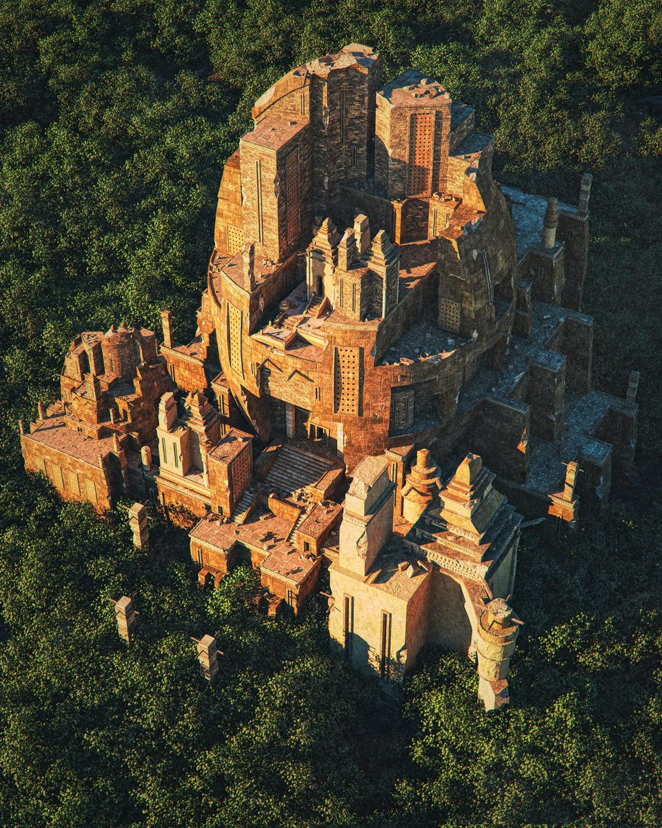 361/365 Lost temple 🕍 <a href="/Substance3D/">Adobe Substance 3D</a> <a href="/kitbash3d/">KitBash3D</a> <a href="/quixel/">John Smith</a> <a href="/OTOY/">OTOY</a> <a href="/MaxonVFX/">Maxon</a> #Cinema4D #octane #render #3d #everyday #illustration #design