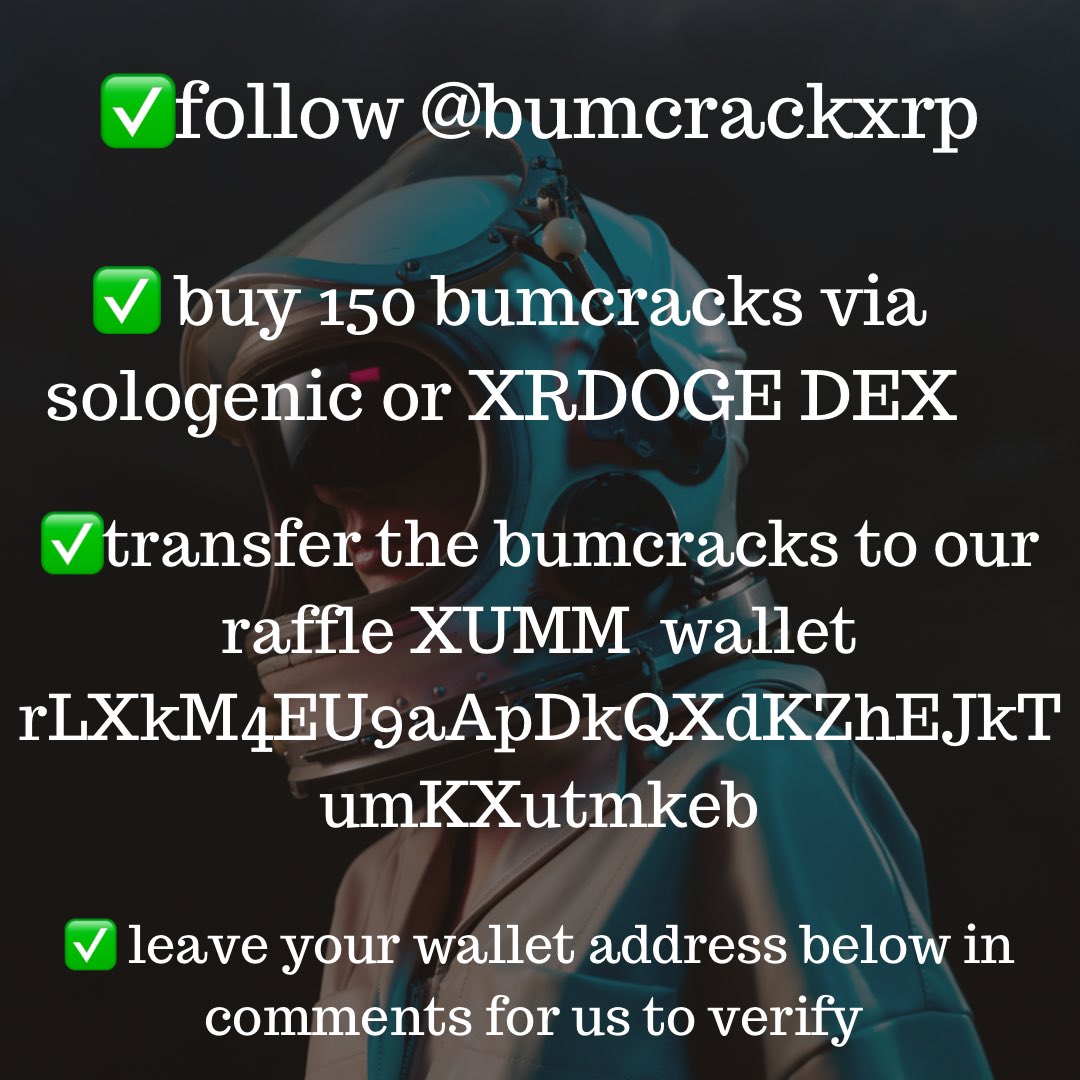 MegaJugs's tweet photo. 🔥BIGGEST GIVEAWAY IN XRPL🔥
💥500 BUM CRACKS
💥1 OUNCE BAR OF SILVER
💥1G of GOLD
💥1 BUM CRACK T-SHIRT 
Competition ends 31/12/21 23.59(GMT) see details below to enter we will pick one winner at random  #giveaway #Competition #raffle #gold #xrpl #Goodluck #xrparmy #xrdogedex https://t.co/I14fI7eJDK