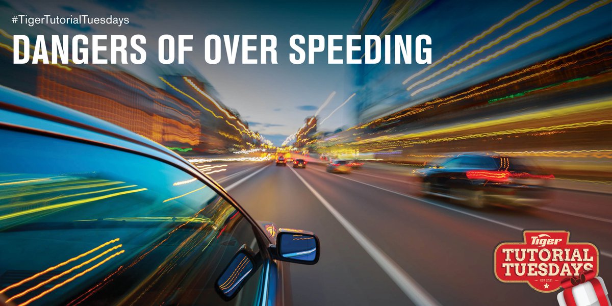 ZwTiger's tweet photo. Dangers of over speeding.
High-speed driving leads to a greater chance of tyre burst. Prolonged exposure to these conditions will soften and weaken the rubber, putting the tyre at risk of immediate failure.
#tigertutorialtuesdays #overspeeding https://t.co/Rn3i75dEcY