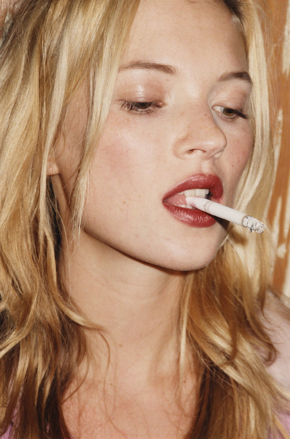 kate moss for face magazine, 1996