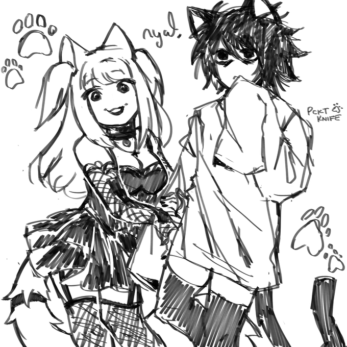 kitty cat misa + L 