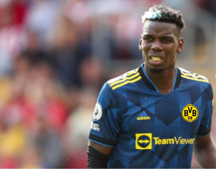 RpPogba's tweet photo. Victoire très importante à la maison avec mon premier but ici face à @RpWydad ! On débute très bien et on va continuer sur cette lancée 💛🖤 #BVB https://t.co/lWB9g1osp5