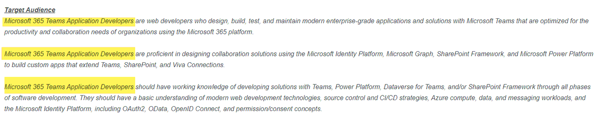 vladcatrinescu's tweet photo. Looks like @MicrosoftLearn is updating the MS-600 Certification - and it;s your chance to give input for what's most important! Given the Target Audience - might we also get a rename? Who knows! #SharePoint #SPFX #MS600 #MicrosoftTeams >>>>> https://t.co/MWb3Fl2Rux https://t.co/Qj6GWicoZ0