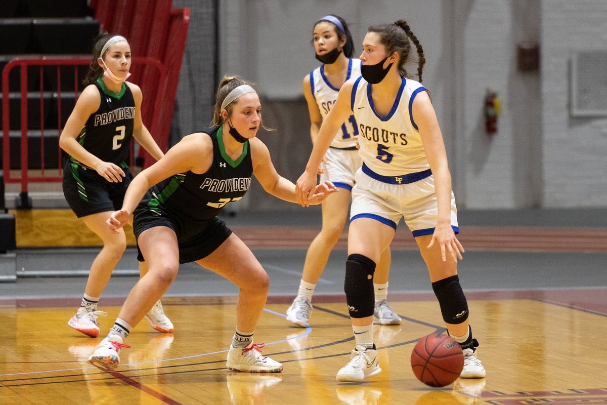 LFHSGBB's tweet photo. Scouts advance to the final 4 of the DC tourney with a 63-53 OT win over Maine South. Monster game from Rachel Kaus with 24 pts and 16 reb and Bella Ranallo with 21 pts and 6 reb. Kathy Peterson-Ross with another BIG defensive performance!! Next game tomorrow at 3pm v. TBD. https://t.co/xTIJvc9mPZ