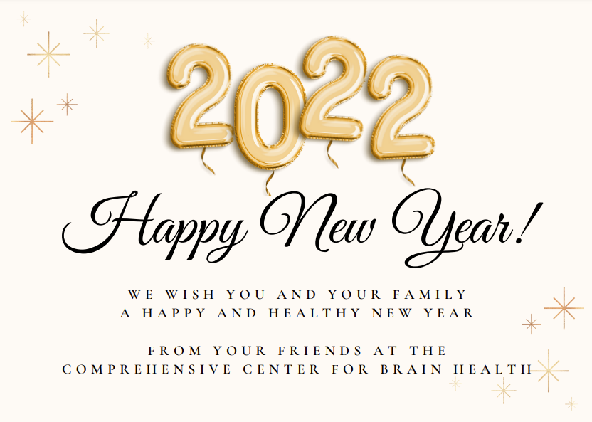 UMiamiCCBH's tweet image. Do not wait until New Year's Eve to set a new goal towards a #healthybrain for the coming year. Start NOW! From all of us at #CCBH we wish you a #HappyandHealthyNewYear