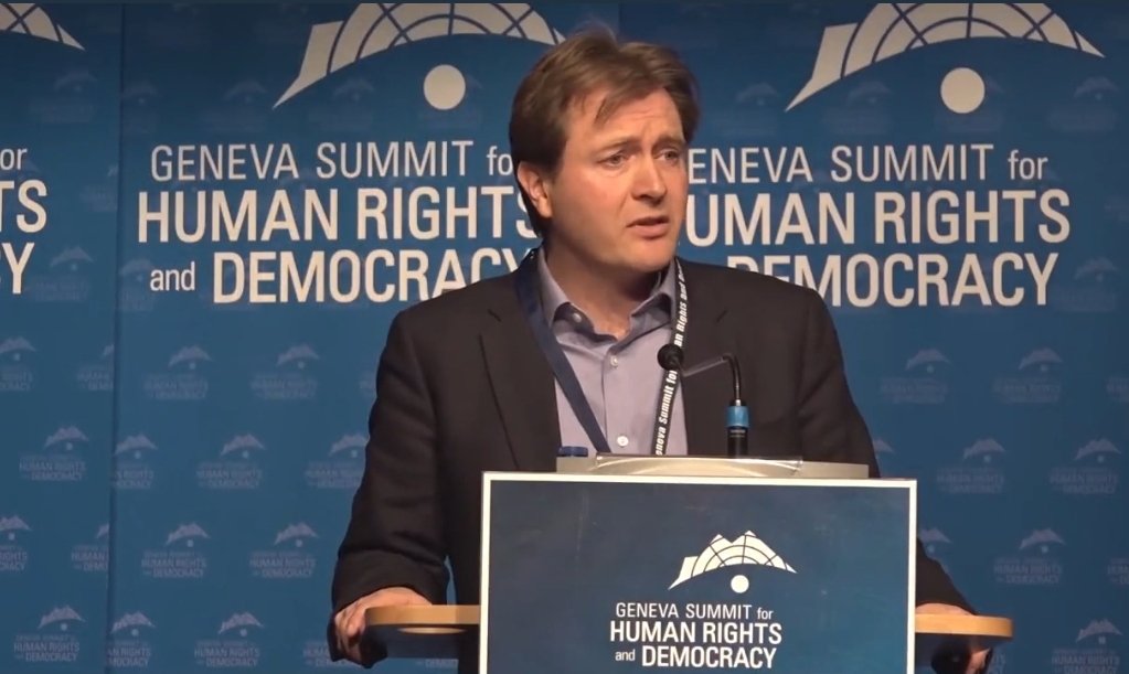 Amandalavan1's tweet photo. As Richard Ratcliffe, husband to the wrongly imprisoned Nazanin-Zaghari Ratcliffe, prepares to enter another year without his wife, we recall his words at #GS19.

In all #humanrights stories are ordinary families finding their way through extraordinary situations.

#FreeNazanin https://t.co/pC8sCMenUC