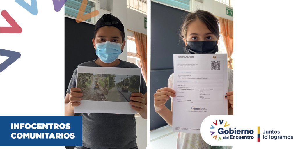 #ElOro || Infocentro Bellamaria Balsas, al servicio de la comunidad. Continuamos brindando servicios gratuitos a nuestros usuarios, quienes nos visitan a diario.
✅Investigaciones.
✅Impresiones.
✅Capacitaciones.
#EncontrémonosPorLaConectividad #JuntosLoLogramos #Facilitador