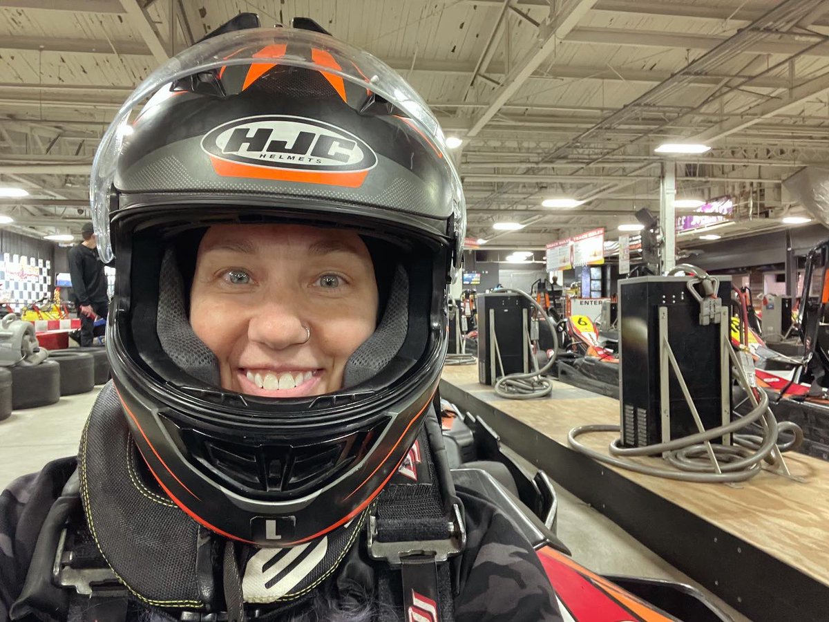 kfay's tweet image. High Voltage Indoor Karting!
Alex wanted to go “real” go karting as a fun bday week activity - we had a blast! We would definitely go again - even though I was the slow old lady on the track telling everyone to “do safe things” and “don’t bump my kid” haha
🏎
#fayfun #gokart