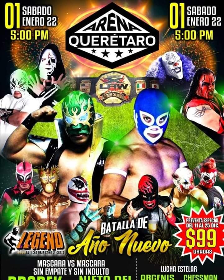 Gran cartel para iniciar el año