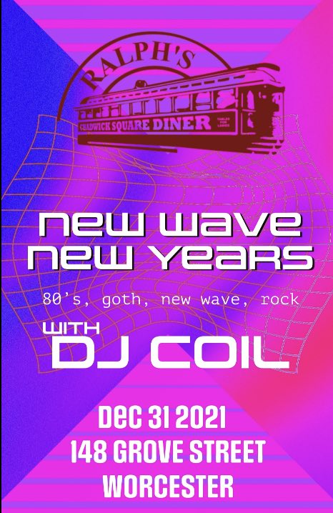 We’re having a good old fashioned goth dance party on New Years Eve and it’s FREE baby come party