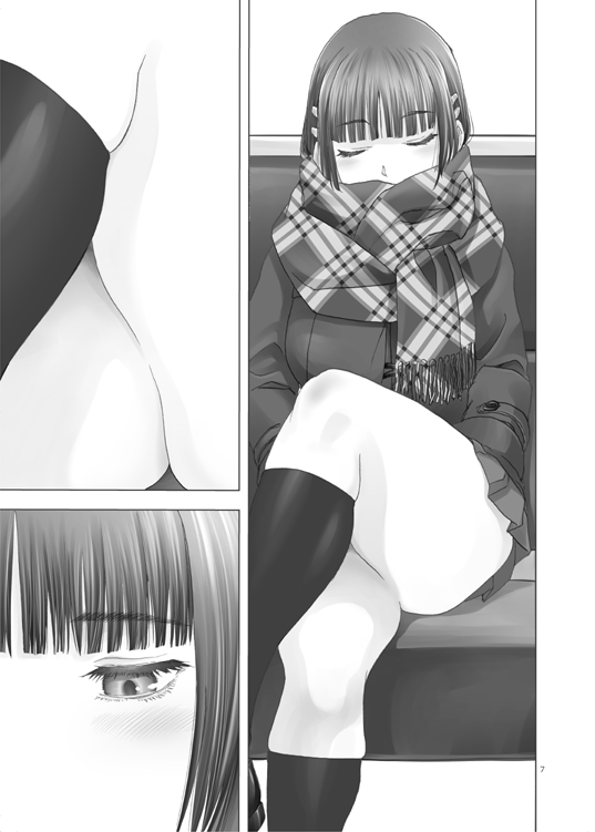 今回の風花本はグレースケールで仕上げてるので、空気感というか雰囲気重視で描いております。
イメージビデオっぽいというか、プロモーションビデオっぽいというか…。
もちろんエッチなシーンはたくさんありますよ(笑) 