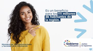 InfoChantilin's tweet photo. Comunícate en la región Andina.
Desde el 1 de enero los países de la @ComunidadAndina
no pagarán costos adicionales por tarifas de roaming internacional por servicios de voz, datos y SMS. En Ecuador beneficiaremos a más de 3.5 millones de ciudadanos.
#RoamingSinRecargos 
@vmaino https://t.co/9cAwKWeb91