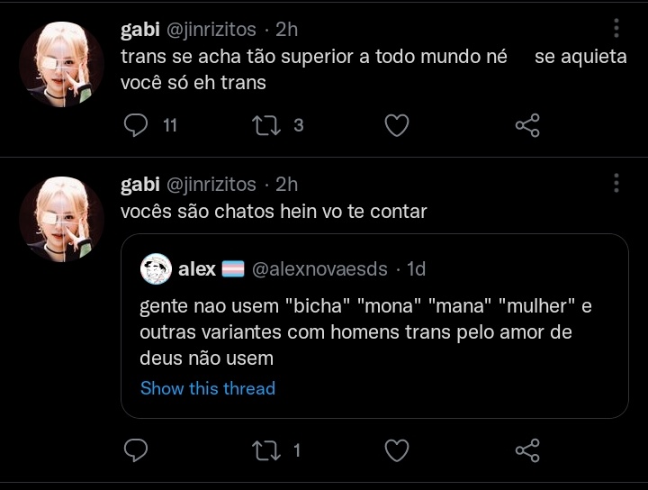 miyasvamp's tweet photo. se vocês defendem ela, me avisem pra dar unf em vocês https://t.co/pAbk5Zc63e