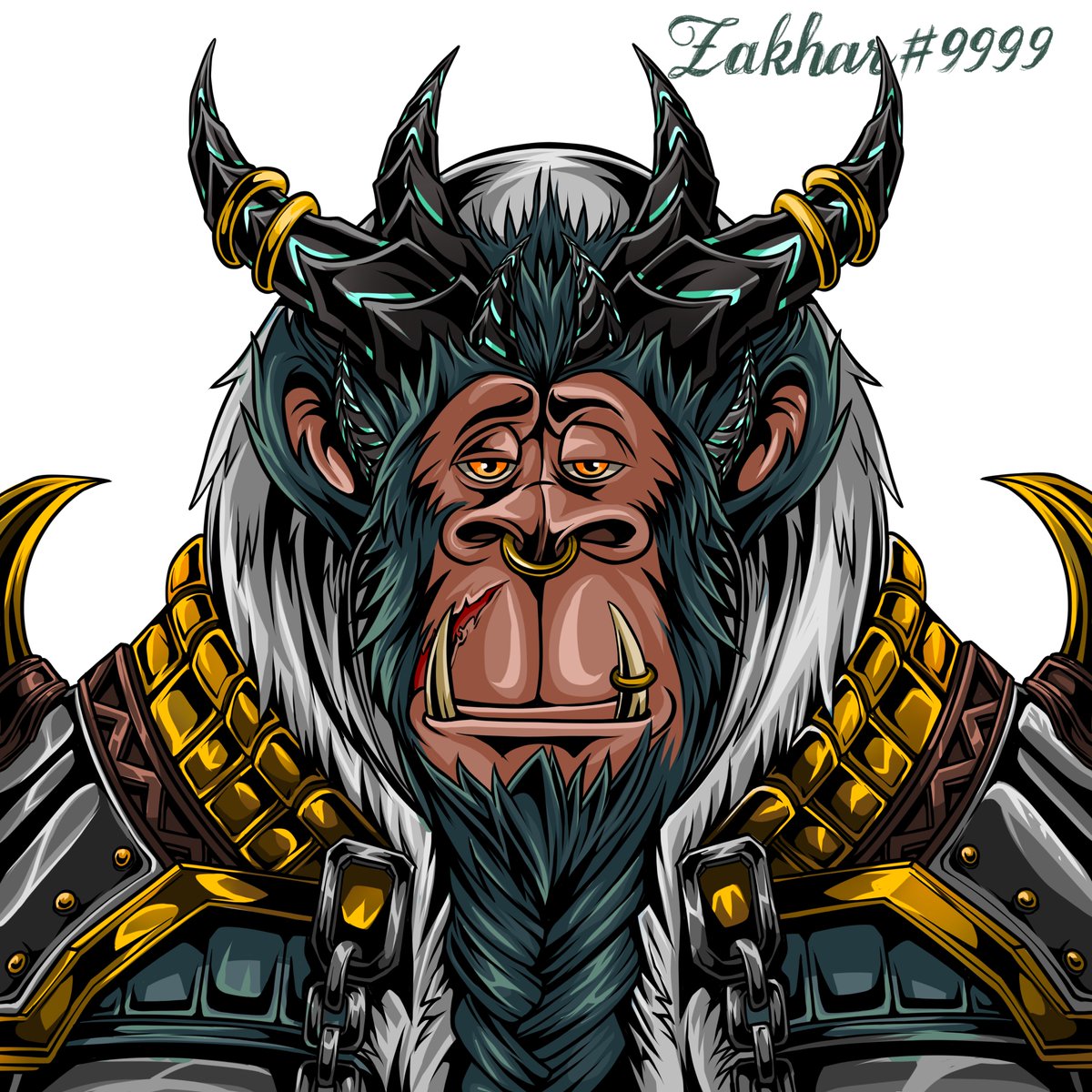 DexAdiNow's tweet photo. I'm Zakhar From India, I've Been Working On A Fanart For Quite Awhile Now. I Have A Special Place For Hapebeast And MAYC In My Heart And I Wanted To Create Something Which Showcases My Love For Both. 
@DigimentalLDN @TheCarlbrutal @_trouvelot @Nnsmo_ @HAPEBEASTGANG https://t.co/b8xaiSw7hC
