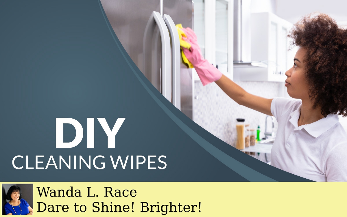 RaceWanda's tweet photo. Replace those chemical-ridden cleaning wipes with an all-natural DIY version that’s better for your health! Want the recipe? DM me! https://t.co/EYE2ry1S8D