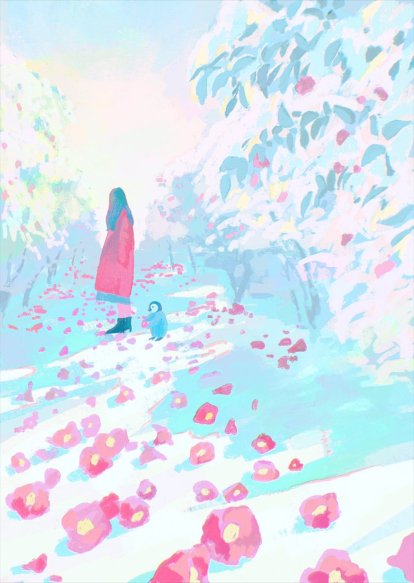 「Just flowers 」|tabi🐧のイラスト