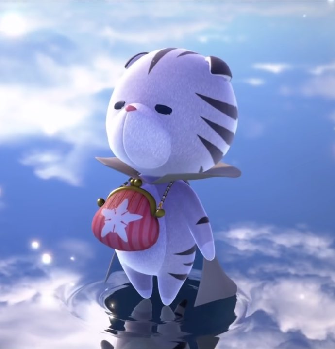 today’s scrunkly of the day is Chirithy from Kingdom Hearts!