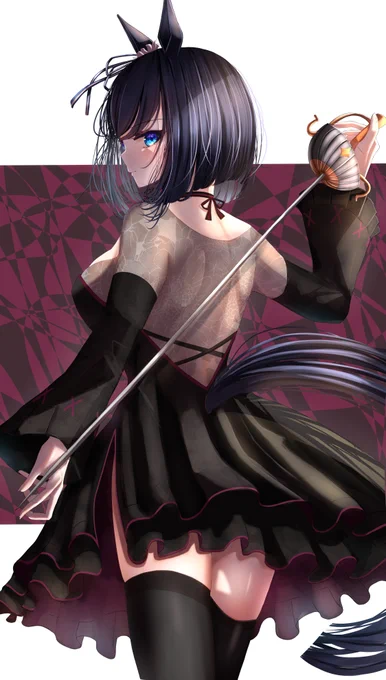 黒エイシンフラッシュ
#ウマ娘 