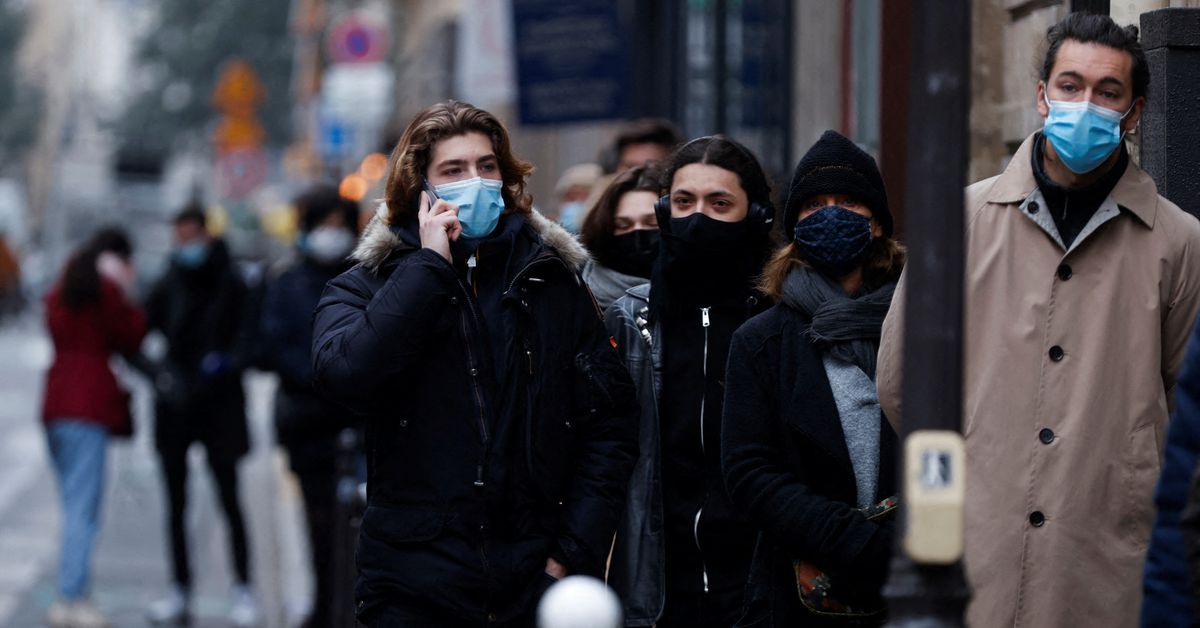 Reuters's tweet photo. France reports record high of 179,807 new coronavirus cases in one day https://t.co/FRmbEoxIWx https://t.co/l2HXKBmfXu