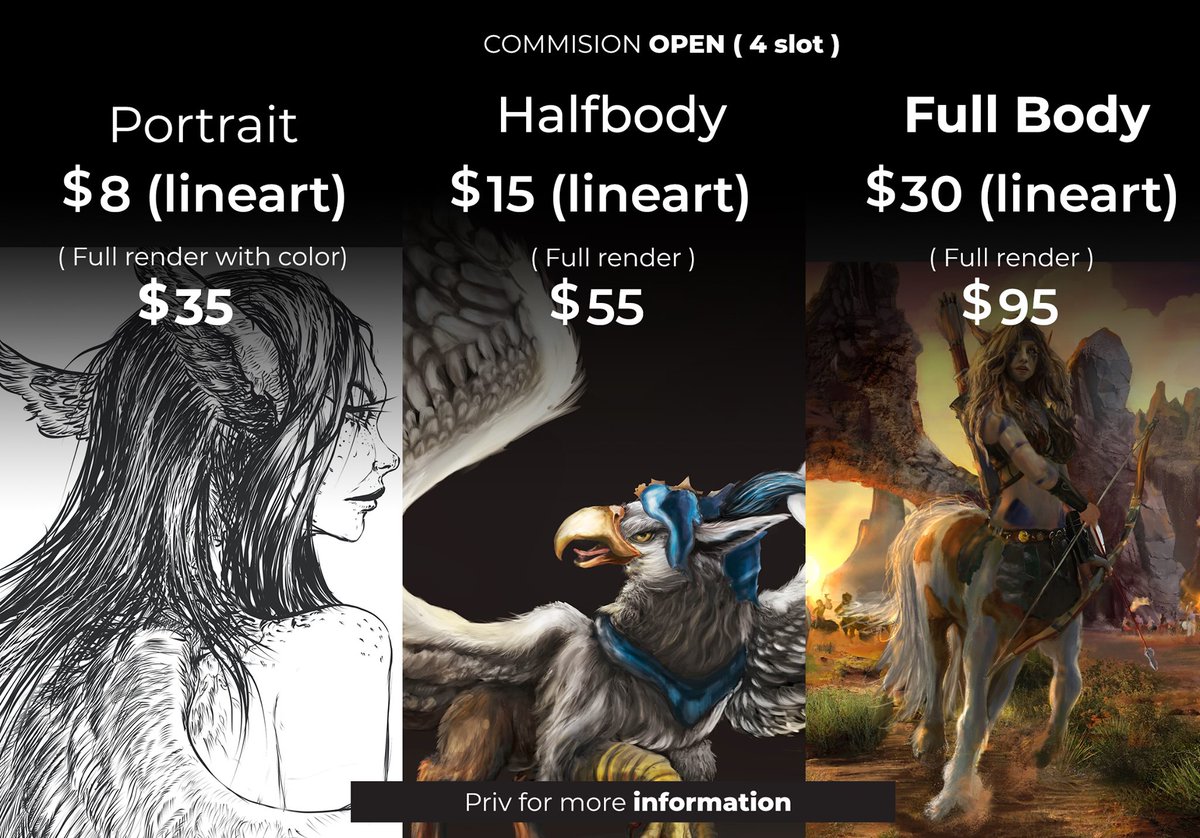 PhiloArt2's tweet photo. OPEN COMMISSIONS 
If you need beautiful illustrations for D&amp;D, portraits, character designs, or vector illustration printing, email me and together we will create something amazing.

If you will have any question write to me on Priv, or email : Philoart96@gmail.com https://t.co/3dVhj32zKw