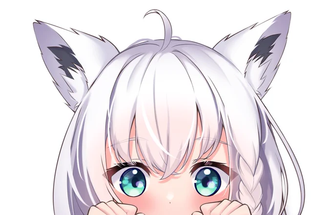 ちらっ
#絵フブキ 