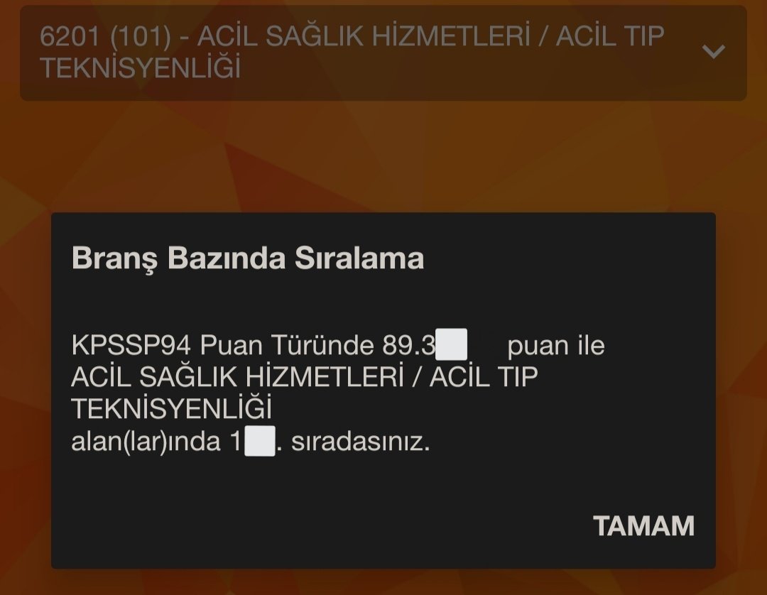 Cem_3636's tweet photo. @kilicdarogluk 112 Acil Sağlık Hizmetinin Yapı taşı Acil Tıp Teknisyenlerinden bu atamada sadece 66 alım oldu. 90+ puanla atanamıyor ve EMEĞİNİN KARŞILIĞINI İSTİYORUZ! https://t.co/JHNCLlWmnX