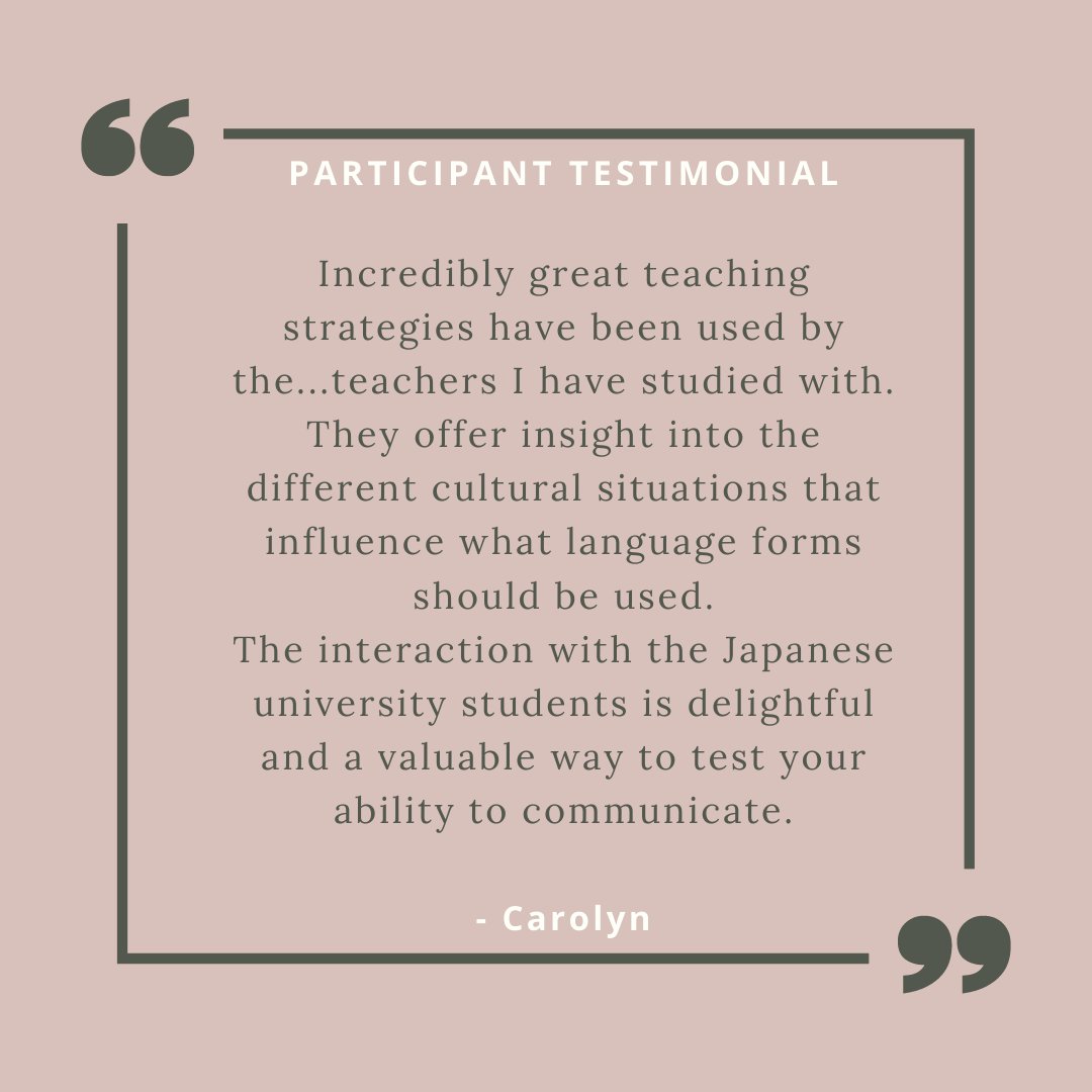 ShowaBoston's tweet photo. Learn Japanese from experienced instructors while practicing weekly with Showa Women's University Japanese language partners.
Registration: https://t.co/rxnBzvp3QR
Program Information: https://t.co/eW7DwGqk2u https://t.co/erKpKbAgF1
