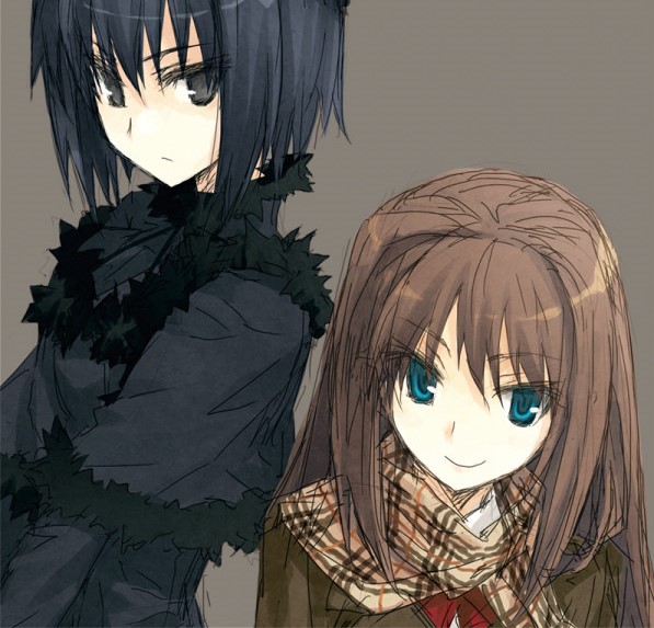 Hesh_xo's tweet photo. Alice Kuonji and Aoko Aozaki (illustrated by Ototsugu Konoe) https://t.co/imukjdhjrn