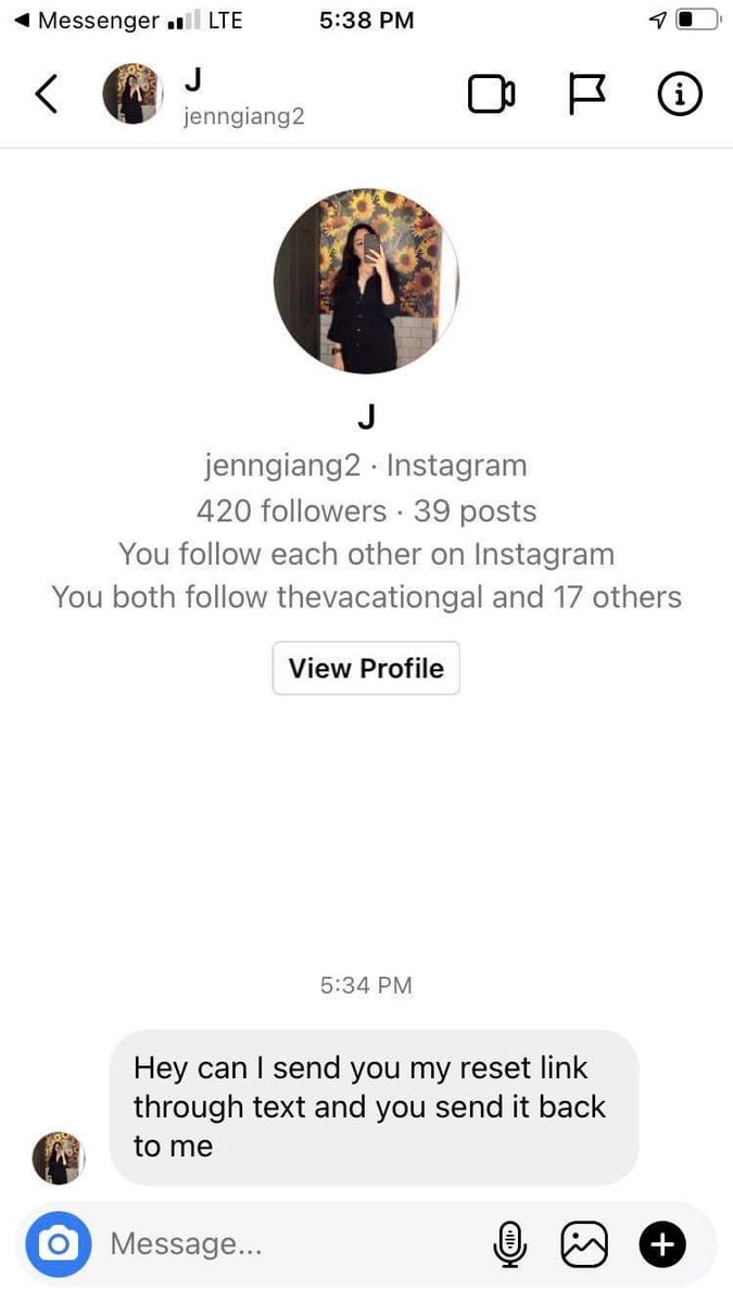 jennygiang_'s tweet photo. Hi everyone! Happy holidays - my Instagram has been taken over by Bitcoin scammers/phishing scammers. 

Please don’t interact with the account and report it. I’m on day 3 of trying to get it back but so far, no dice. https://t.co/kd5QYxF4rF
