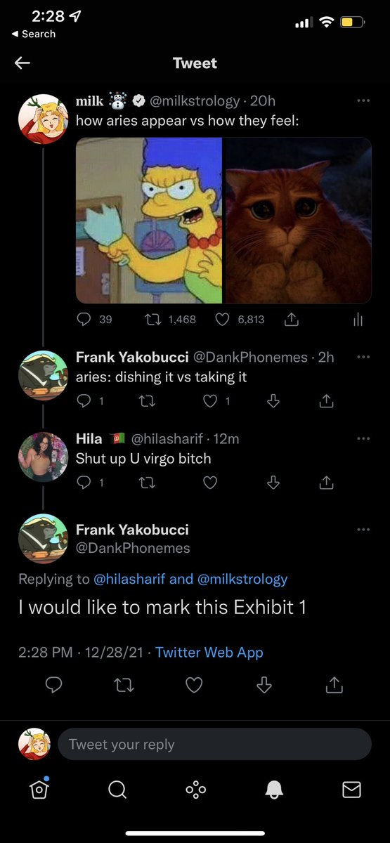 milkstrology's tweet photo. my mentions just write their own jokes https://t.co/lw5m7dPSJ6