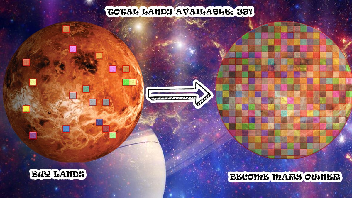 NFTspaceowner's tweet photo. Mars collection is alive! What u think about this project ? 

If you like my project like &amp; share. Thank you

#nfts #nft #nftart #nftartist #nftcollector #cryptoart #digitalart #nftcommunity #art #crypto #ethereum #blockchain #cryptocurrency #cryptoartist #opensea https://t.co/UoVVfAjZMN