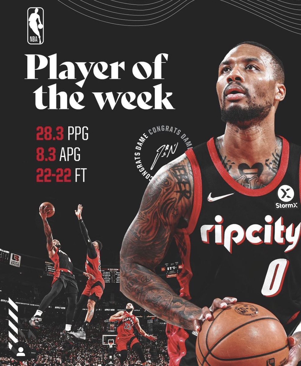 AquaBlazer0's tweet photo. #DamianLillard for #NBAAllStar game I want to see him start😈 https://t.co/zP7R6TBkDz